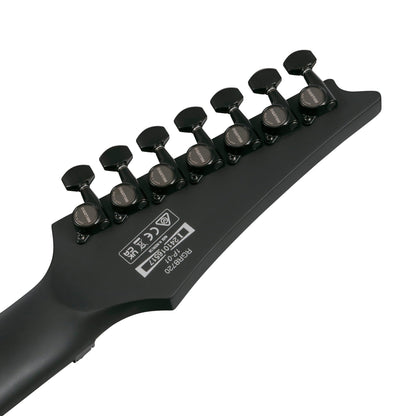 Ibanez RGRB720-BKF 7-String Electric Guitar | Black Flat