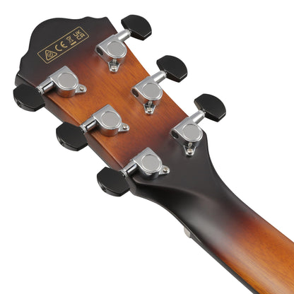 Ibanez AEWC400-AMS - Acoustic Electric Guitar | Amber Sunburst High Gloss