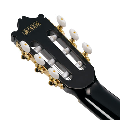 Ibanez GA11CE-BK Classical Electric Guitar | Black High Gloss