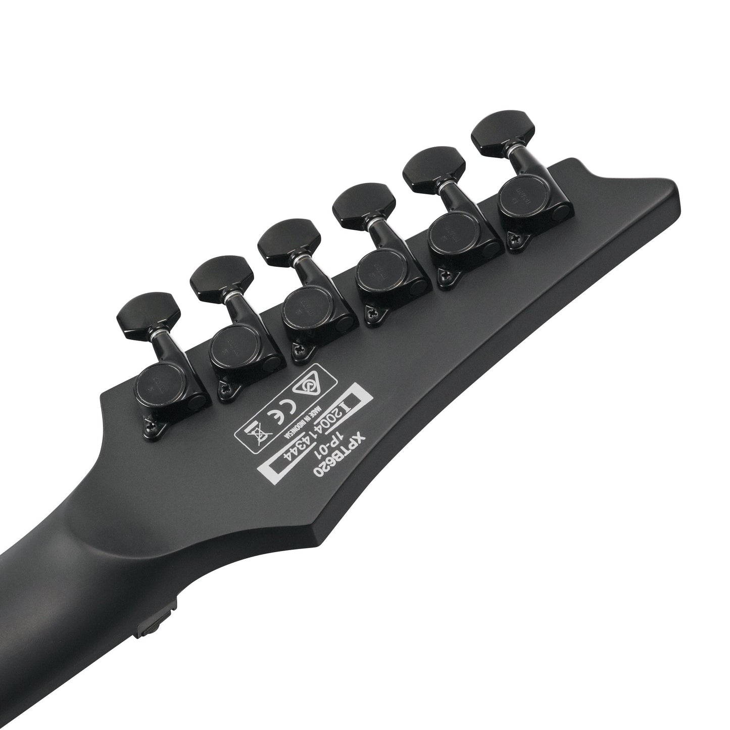 Ibanez XPTB620-BKF Iron Label Xiphos Electric Guitar | Black Flat