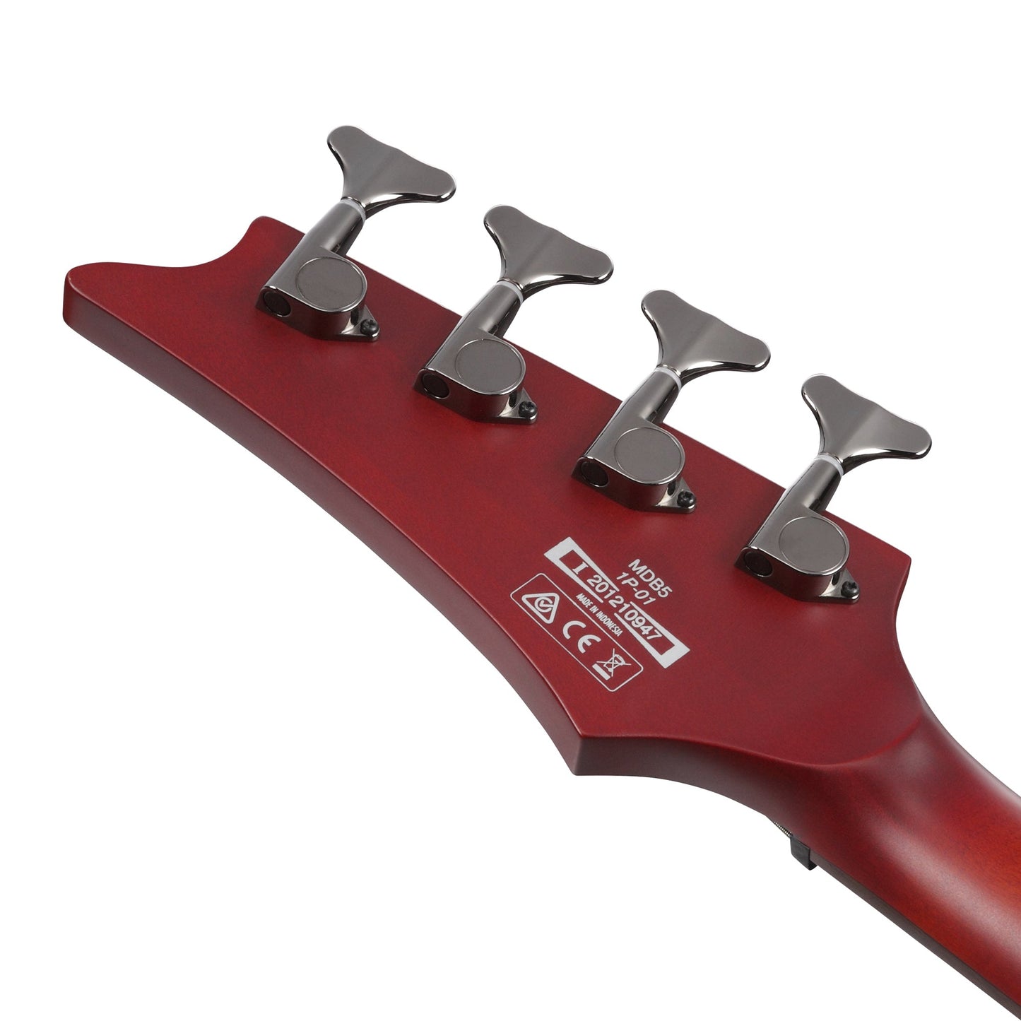 Ibanez MDB5-OXB Passive Bass Guitar | Oxblood Weathered Black