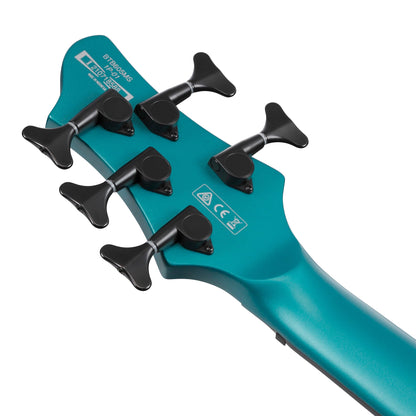 Ibanez BTB605MS-CEM 5-String Multi-Scale Bass Guitar | Cerulean Aura Burst Matte
