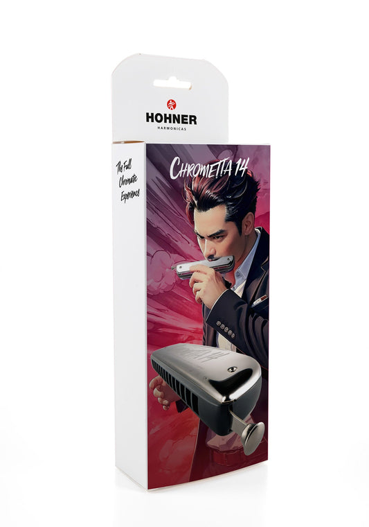 Hohner Chrometta 14 – Chromatic Harmonica | C Major